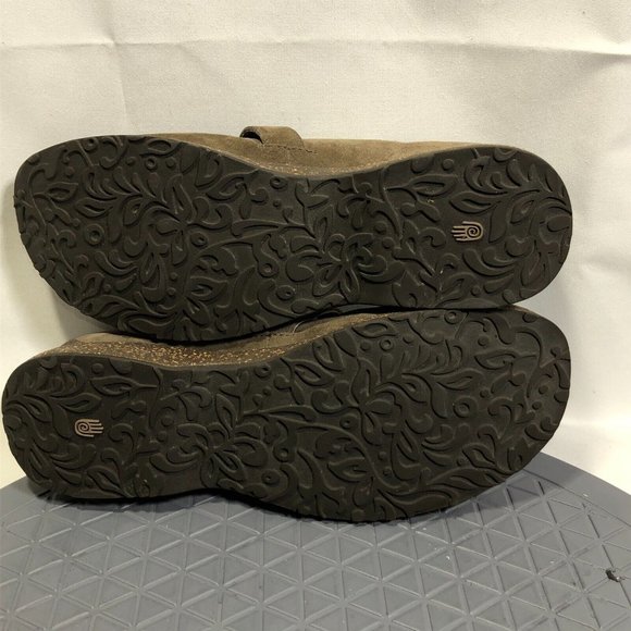TEVA Mary Jane Shoes Size 7.5 Brown Walking Casual Comfort Snap Button #4028 - Picture 9 of 11